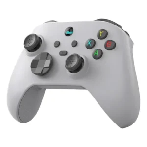 Gamepad Multifuncional Sem Fio Com Joysticks Hall Duplos Cinza