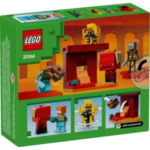 LEGO Minecraft - A Batalha da Lava no Nether - 99 Peças - 21266