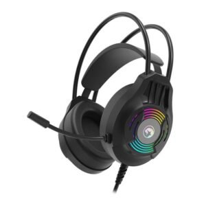 Headset Gamer Marvo H8326, RGB, Drivers 40mm, Preto, H8326