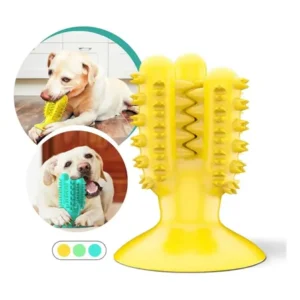 Brinquedo Anti Stress Cachorro Sucção Morder Pet Ventosa
