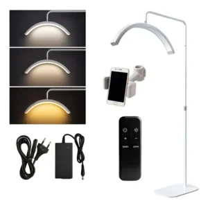 Luminária Meia Lua Pendente Led Profissional Regulagem