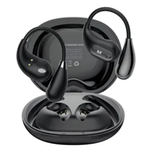 Fone de Ouvido Monster E29 Gamer Sem Fio Bluetooth 5.4, Intra-auricular e À Prova d'Água IPX6 Com Microfone HD e Cancela