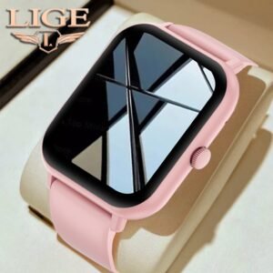 LIGE Relógio SmartWatch De 1,83 Polegadas Online BT Call Watch À Prova D'água 100 + Modelos Esportivos Monitor De